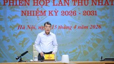  Thủ tướng Lê Minh Hưng, Chủ tịch Hội đồng Thi đua - Khen thưởng Trung ương chủ trì phiên họp lần thứ nhất, nhiệm kỳ 2026-2031. Ảnh: Dương Giang/TTXVN.