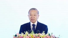 Tổng Bí thư, Chủ tịch nước Tô Lâm phát biểu tại Lễ khai mạc Liên hoan nhân dân biên giới Việt-Trung.