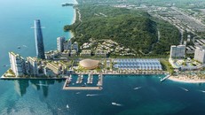 Phối cảnh các công trình trọng điểm phục vụ APEC 2027. Ảnh: Sun Group.