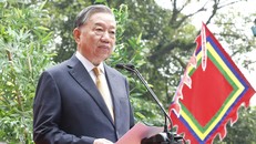 Tổng Bí thư, Chủ tịch nước Tô Lâm nói chuyện với các tầng lớp nhân dân tại Khu di tích lịch sử Quốc gia Đặc biệt Đền Hùng