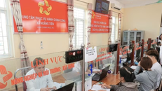 Hoạt động giải quyết thủ tục hành chính tại Trung tâm Phục vụ hành chính công xã Hoằng Tiến (Thanh Hóa)