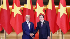Chủ tịch Quốc hội Trần Thanh Mẫn hội kiến Thủ tướng nước Cộng hòa Dân chủ Timor-Leste Kay Rala Xanana Gusmão.