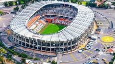 Toàn cảnh sân Estadio Azteca - nơi diễn ra trận khai mạc giữa chủ nhà Mexico và Nam Phi vào lúc 02h00 ngày 12/6 nhìn từ trên cao. Ảnh minh họa: Visit Mexico