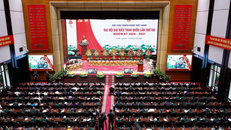 Toàn cảnh Đại hội đại biểu toàn quốc Hội Cựu chiến binh Việt Nam lần thứ VIII. 