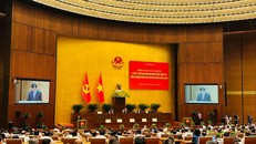Hội nghị toàn quốc sơ kết 1 năm vận hành mô hình tổ chức tổng thể của hệ thống chính trị, mô hình chính quyền 3 cấp. Ảnh: VGP