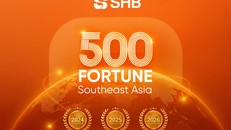 Ba năm liên tiếp SHB góp mặt trong Fortune Southeast Asia 500.