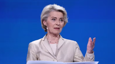 Chủ tịch Ủy ban châu Âu (EC) Ursula von der Leyen.