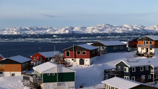 Quang cảnh thủ phủ Nuuk của Greenland.