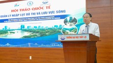 Thứ trưởng Bộ Nông nghiệp và Môi trường Lê Công Thành phát biểu