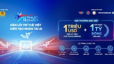 Tại AI Thực Chiến mùa 2, Techcombank tiếp tục đồng tổ chức và tài trợ độc quyền giải thưởng “Điều kỳ diệu” lên đến 1 triệu USD”. Ảnh: Techcombank