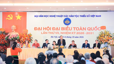 Đại hội Đại biểu toàn quốc lần thứ VII (2026 – 2031) Hội Văn học nghệ thuật các dân tộc thiểu số Việt Nam diễn ra sáng nay 6/10.