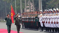 Phó Thủ tướng, Bộ trưởng Bộ Quốc phòng Campuchia thăm chính thức Việt Nam