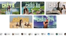 Các bài viết và hành trình khám phá qua nhiều châu lục được phân loại chi tiết trên blog cá nhân của nữ blogger. Ảnh: Go with Van