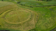 Pháo đài Viking vòng tròn. Ảnh: Olivier FENIET