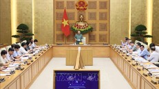 Phó Thủ tướng Trần Hồng Hà phát biểu.