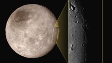Hình ảnh vệ tinh Charon. Ảnh: NASA.