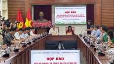 Toàn cảnh họp báo. Ảnh: Hoàng Lân/hanoimoi.vn