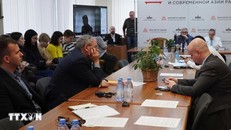 Quang cảnh Hội thảo. Ảnh: Tâm Hằng - TTXVN tại LB Nga/TTXVN