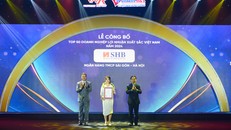 SHB được vinh danh trong “TOP 50 doanh nghiệp lợi nhuận xuất sắc Việt Nam”.
