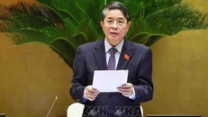 Phó Chủ tịch Quốc hội Nguyễn Đức Hải điều hành phiên họp chiều 5/11/2024. Ảnh: Minh Đức/TTXVN