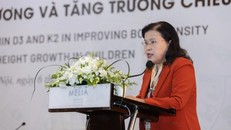 Phó giáo sư Nguyễn Thị Xuyên - Chủ tịch Hội Y học các nước Đông Nam Á, Chủ tịch Tổng hội Y học Việt Nam. Ảnh: PV/Vietnam+