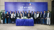 Lễ ký kết biên bản ghi nhớ hợp tác.