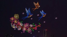 2.025 drone sẽ tỏa sáng trong chương trình Hòa nhạc ánh sáng tại Hồ Tây