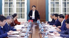 Chủ tịch nước Lương Cường phát biểu chỉ đạo. Ảnh: Lâm Khánh/TTXVN