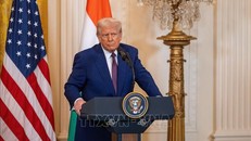 Tổng thống Mỹ Donald Trump. Ảnh: THX/TTXVN