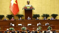 Kỳ họp bất thường lần thứ 9, Quốc hội khóa XV. Ảnh: TTXVN