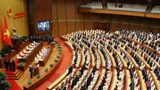 Quang cảnh Kỳ họp bất thường lần thứ 9, Quốc hội khóa XV. Nguồn: TTXVN