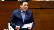 Bộ trưởng Bộ Giao thông Vận tải Trần Hồng Minh. Ảnh: Doãn Tấn/TTXVN