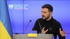 Tổng thống Ukraine Volodymyr Zelensky. Ảnh tư liệu: PAP/TTXVN