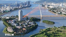 Quang cảnh thành phố Đà Nẵng. Ảnh: TTXVN.