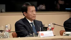 Đại tướng Lương Tam Quang, Ủy viên Bộ Chính trị, Bộ trưởng Bộ Công an tham dự Phiên tham vấn giữa lãnh đạo cấp cao phụ trách an ninh ASEAN-Nga. Ảnh: Quang Vinh