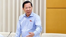 Chủ nhiệm Ủy ban Kinh tế và Tài chính của Quốc hội Phan Văn Mãi phát biểu. Ảnh: Doãn Tấn