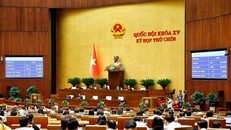 Quốc hội biểu quyết thông qua Luật Quản lý và đầu tư vốn nhà nước tại doanh nghiệp. Ảnh: Doãn Tấn