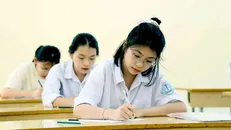 Thí sinh dự thi Tốt nghiệp Trung học phổ thông.