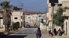 Người dân tại Hama, Syria. 