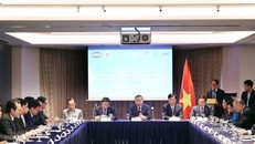 Tổng Bí thư Tô Lâm gặp mặt thành viên Mạng lưới Đổi mới sáng tạo Việt Nam và chuyên gia người Việt Nam tại Hàn Quốc. Ảnh: Thống Nhất