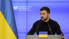 Tổng thống Ukraine Volodymyr Zelensky. Ảnh: PAP
