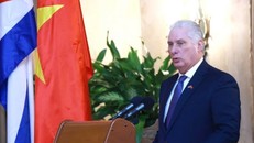 Bí thư Thứ nhất Ban Chấp hành Trung ương Đảng Cộng sản Cuba, Chủ tịch nước Cộng hòa Cuba Miguel Díaz-Canel Bermúdez. Ảnh: Lâm Khánh