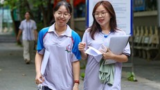 Thí sinh dự thi Tốt nghiệp trung học phổ thông.