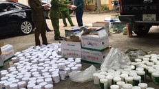 Hình ảnh phương tiện và tang vật vi phạm