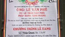 Bảng Cáo phó