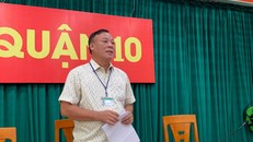 Buổi họp do ông Bùi Thế Hải, Phó Chủ tịch UBND Q.10 chủ trì.