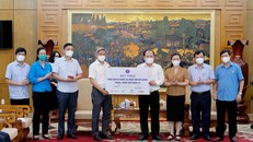 Tập đoàn Masan đồng hành cùng Bộ Y tế hỗ trợ nhân dân Bắc Giang chống dịch COVID-19.