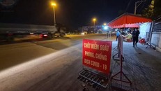 Chốt kiểm soát phòng chống dịch bệnh Covid-19 trên địa bàn tỉnh.