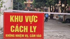 Khu vực cách ly tập trung. 