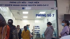 Bệnh nhân khám chữa bệnh có yếu tố dịch tễ hoặc ho sốt, phẫu thuật chờ xét nghiệm Covid-19 tại bênh viện M.